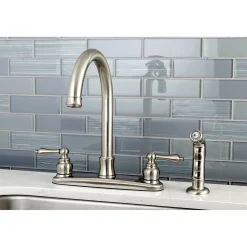 Kingston Brass Victorian Centerset Kitchen Faucet