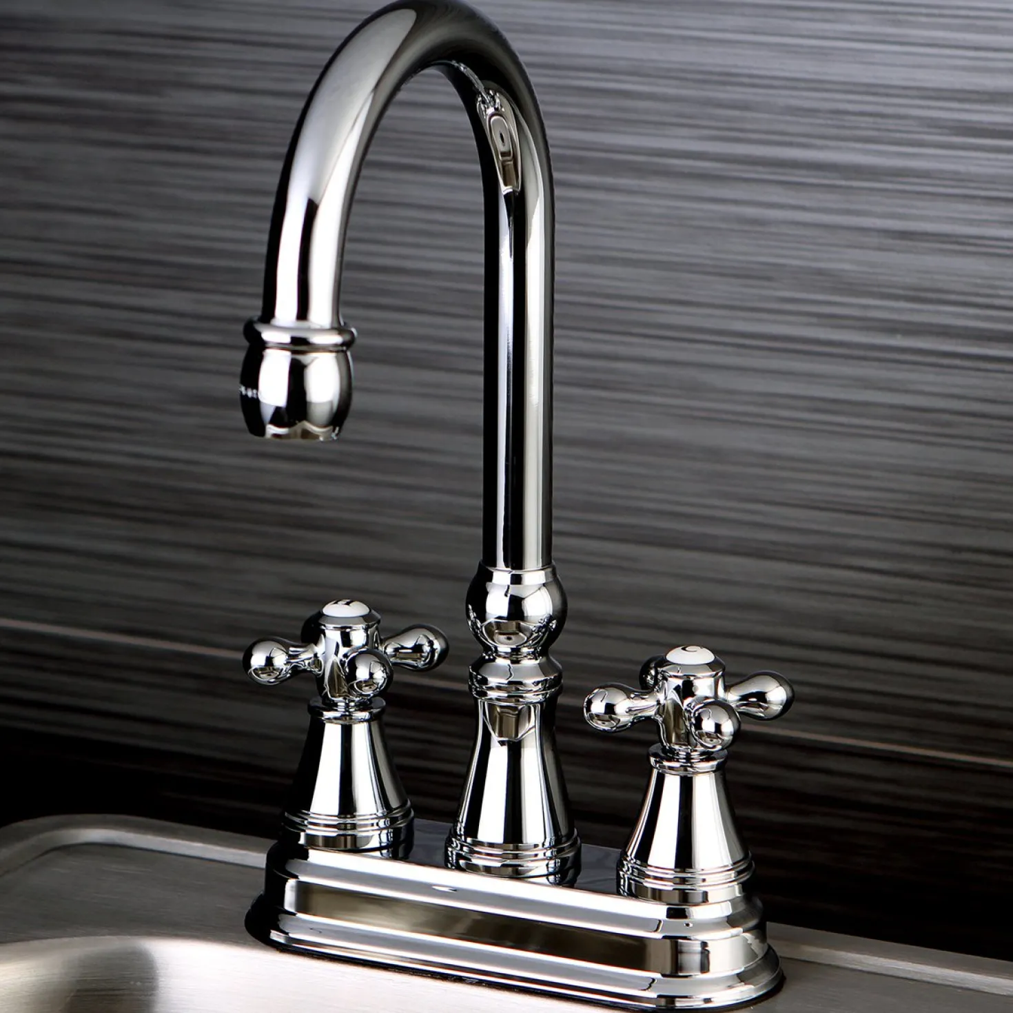 Kingston Brass Victorian Deck Mount Bar Faucet