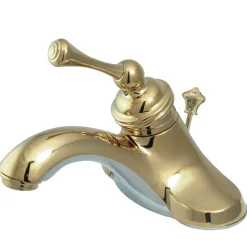 Kingston Brass Victorian Deck Mount 4" Centerset Bathroom Faucet