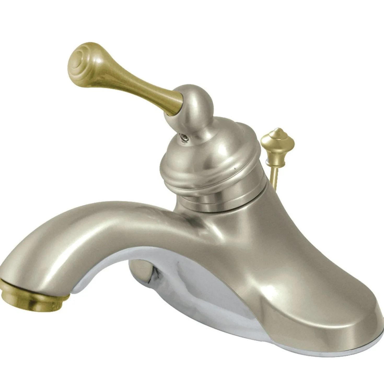 Kingston Brass Victorian Deck Mount 4" Centerset Bathroom Faucet