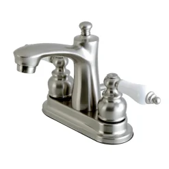 Kingston Brass Victorian Deck Mount 4-Inch Centerset Bathroom Faucet