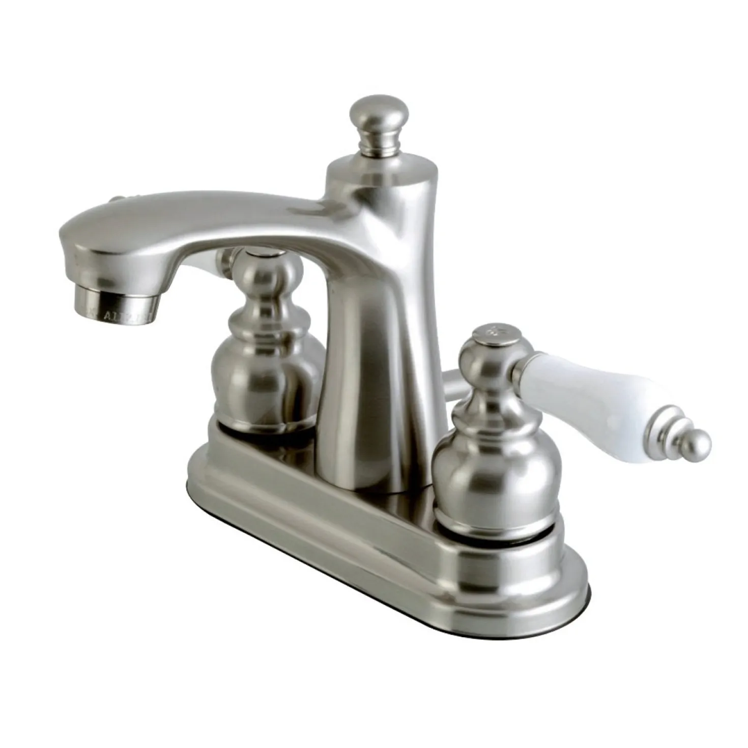 Kingston Brass Victorian Deck Mount 4-Inch Centerset Bathroom Faucet