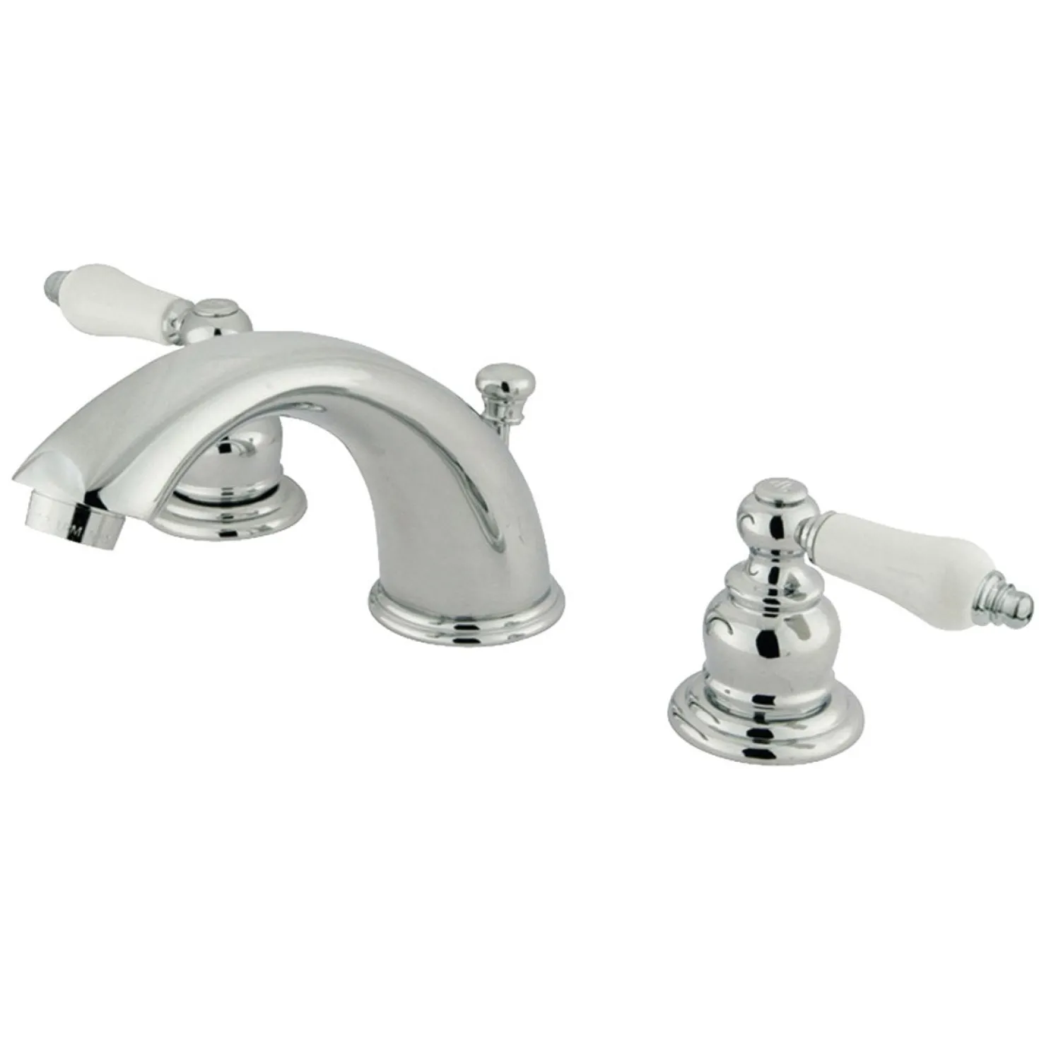 Kingston Brass Victorian Deck Mount Widespread Bathroom Faucet