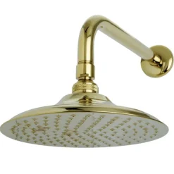 Kingston Brass Victorian 8" Dia Brass Shower Head with 12" Shower Arm Combo