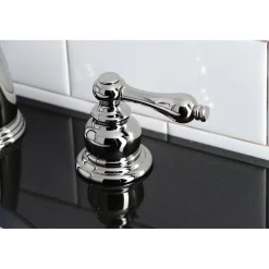 Kingston Brass Victorian 2-Handle 8-Inch Widespread Bathroom Faucet