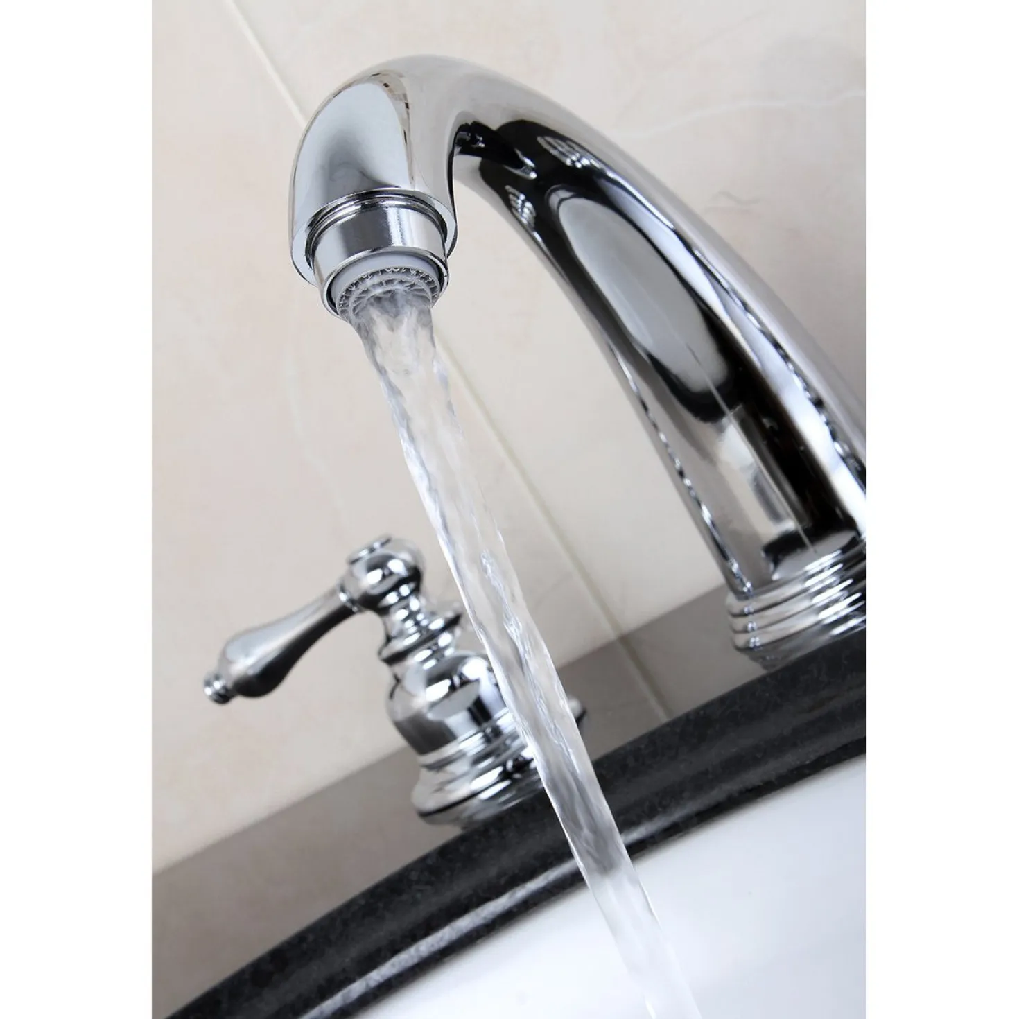 Kingston Brass Victorian 2-Handle 8-Inch Widespread Bathroom Faucet