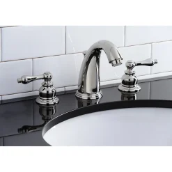 Kingston Brass Victorian 2-Handle 8-Inch Widespread Bathroom Faucet