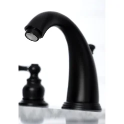 Kingston Brass Victorian 2-Handle 8-Inch Widespread Bathroom Faucet