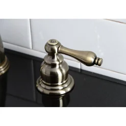 Kingston Brass Victorian 2-Handle 8-Inch Widespread Bathroom Faucet