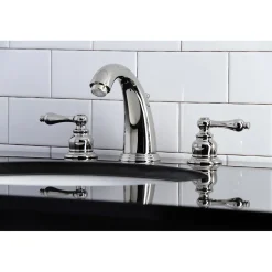 Kingston Brass Victorian 2-Handle 8-Inch Widespread Bathroom Faucet