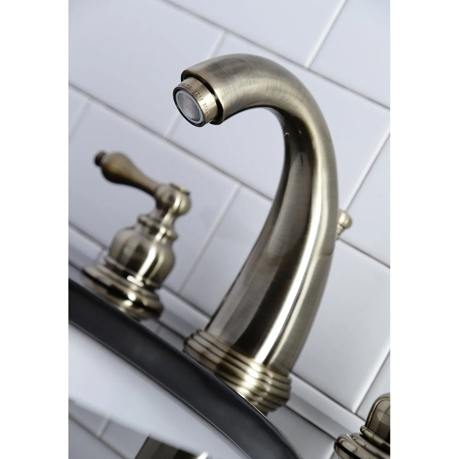 Kingston Brass Victorian 2-Handle 8-Inch Widespread Bathroom Faucet