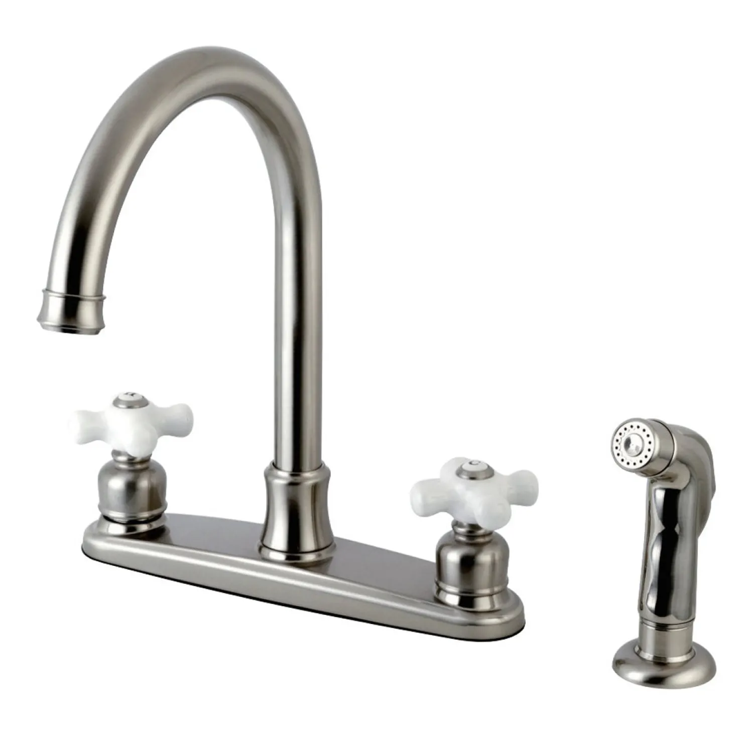 Kingston Brass Victorian 4-Hole Centerset Kitchen Faucet