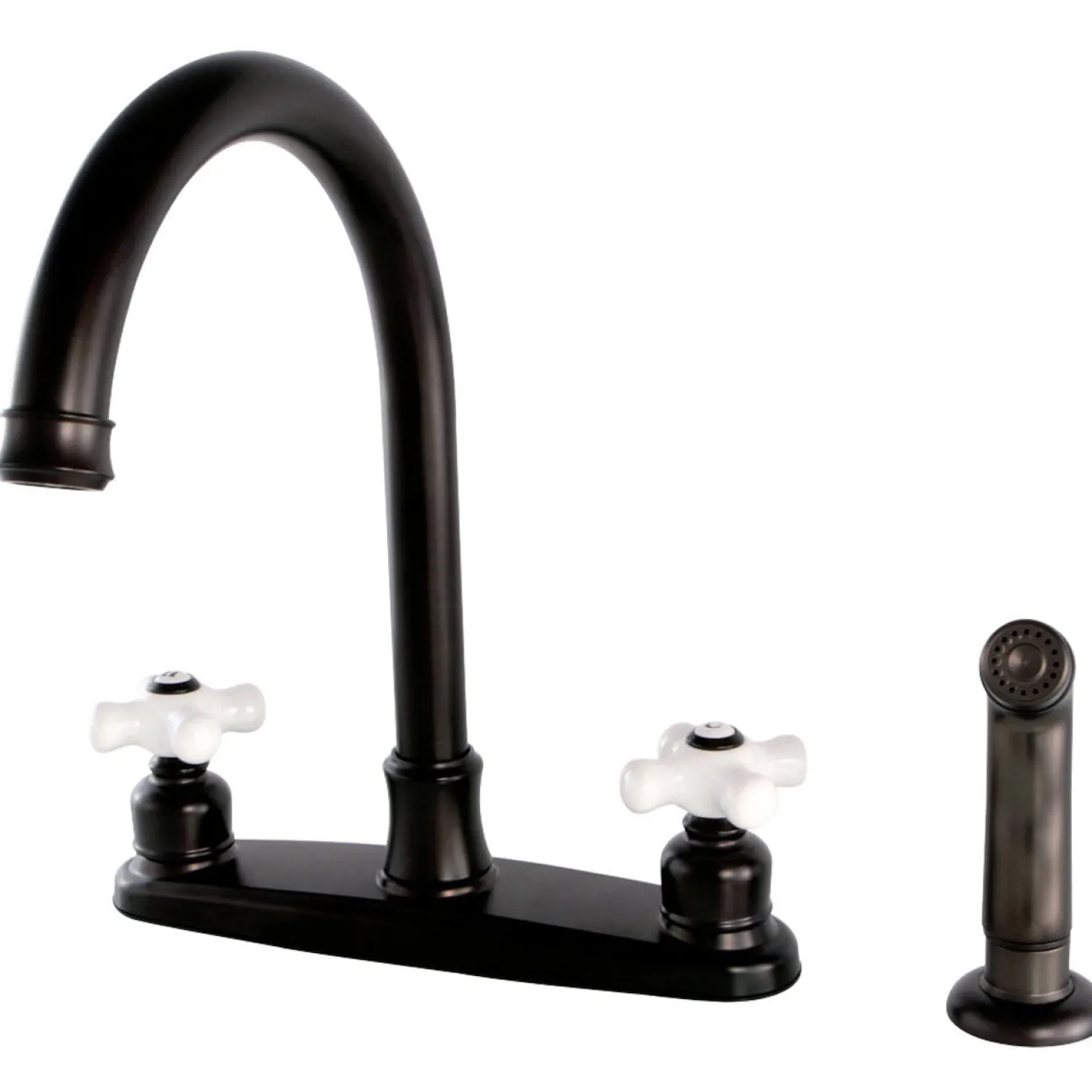 Kingston Brass Victorian 4-Hole Centerset Kitchen Faucet