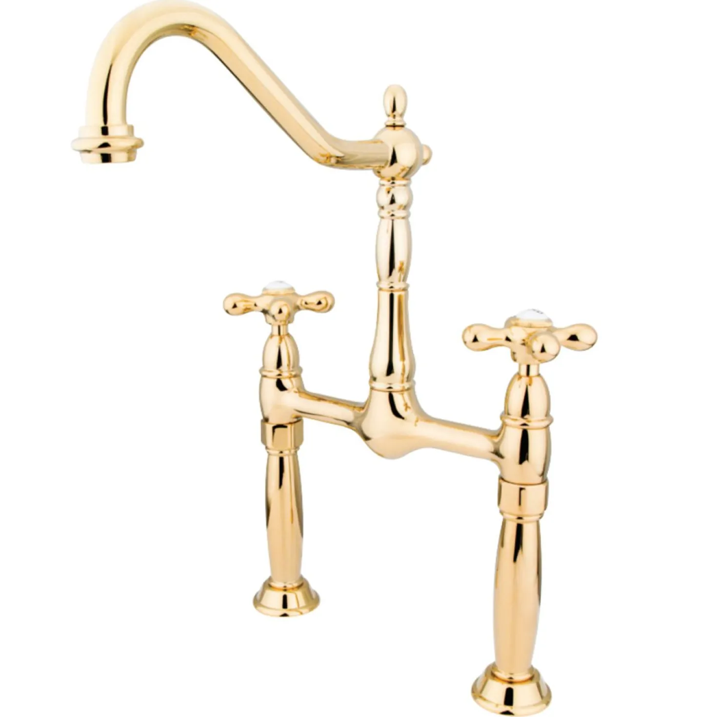 Kingston Brass Victorian 2-Hole Vessel Sink Faucet