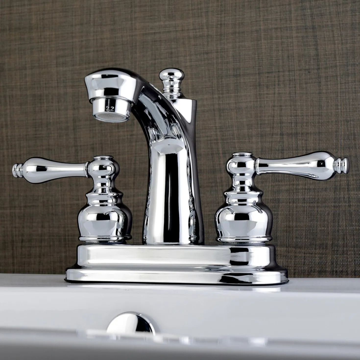 Kingston Brass Victorian 4-Inch Centerset Bathroom Faucet
