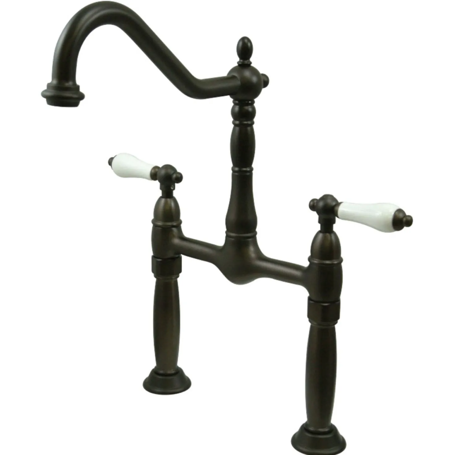 Kingston Brass Victorian Lever-Handle Vessel Sink Faucet