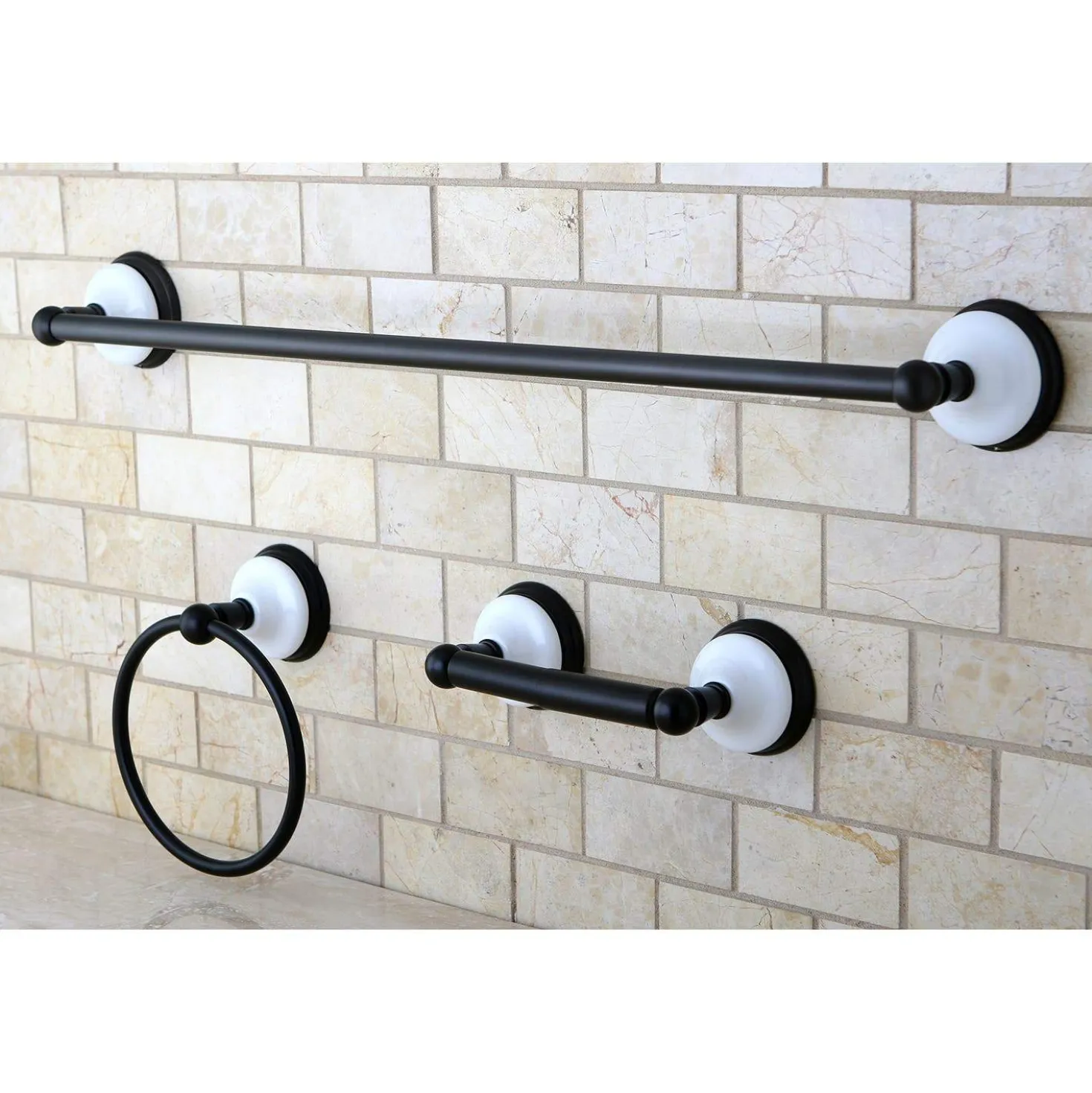 Kingston Brass Victorian 3-Piece 24" Bathroom Hardware