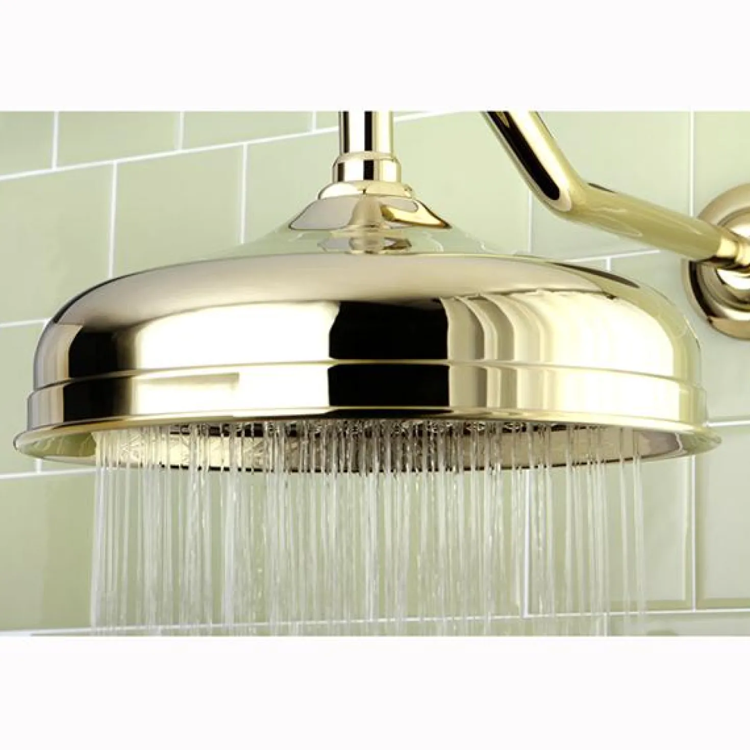 Kingston Brass Victorian 10" Rain Drop Shower Head