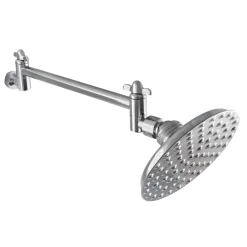 Kingston Brass Victorian 5" Showerhead with High Low Adjustable Arm