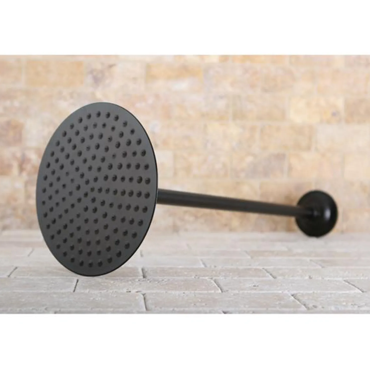 Kingston Brass Victorian 8" Shower Head with 17" Ceiling Mounted Shower Arm