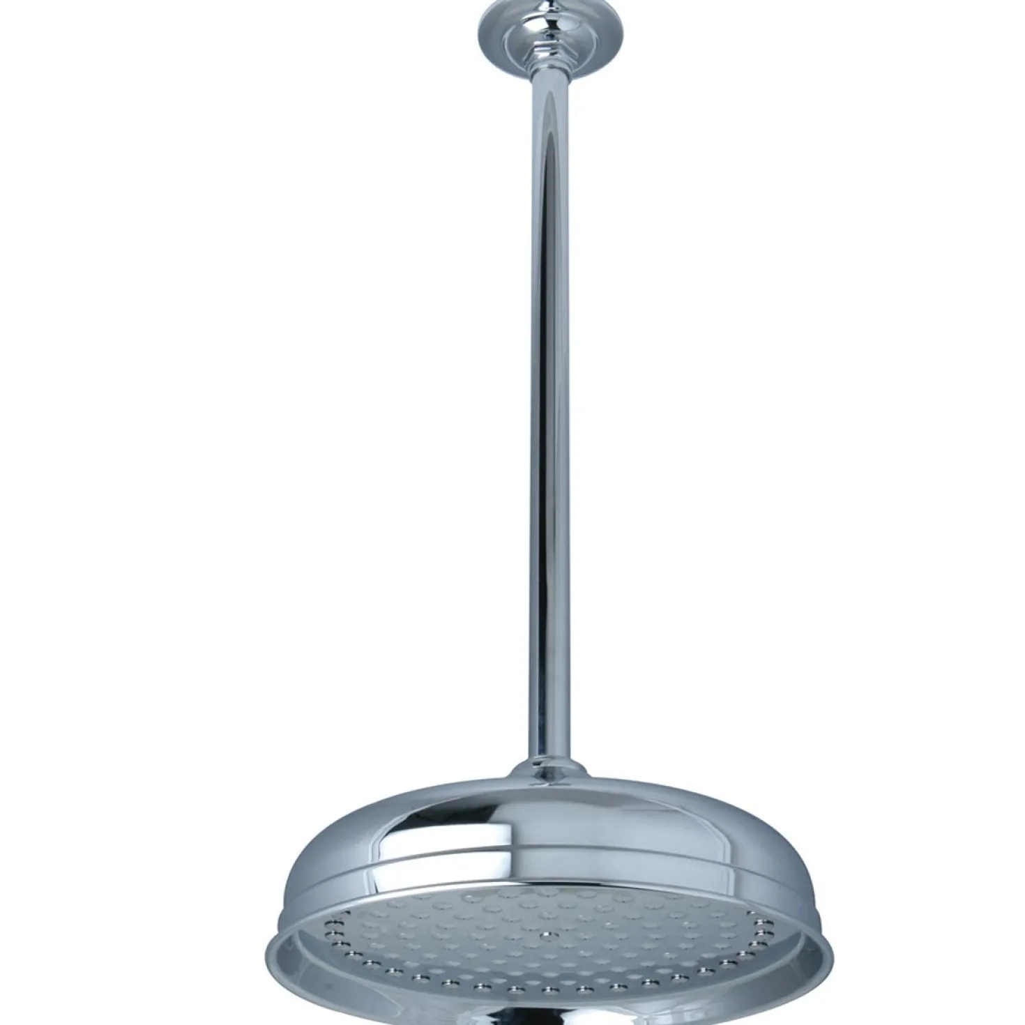 Kingston Brass Victorian 10" Shower Head and 17" Ceiling Support Combo