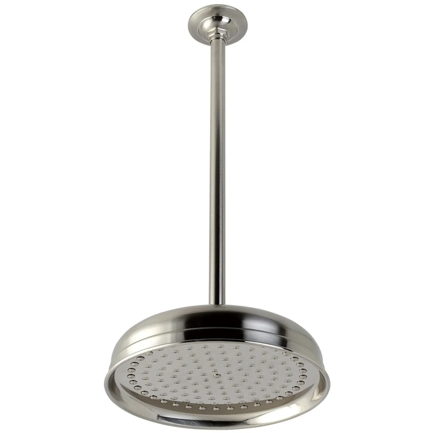 Kingston Brass Victorian 10" Shower Head and 17" Ceiling Support Combo