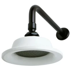 Kingston Brass Victorian Sunflower Showerhead with 12" Shower Arm Combo