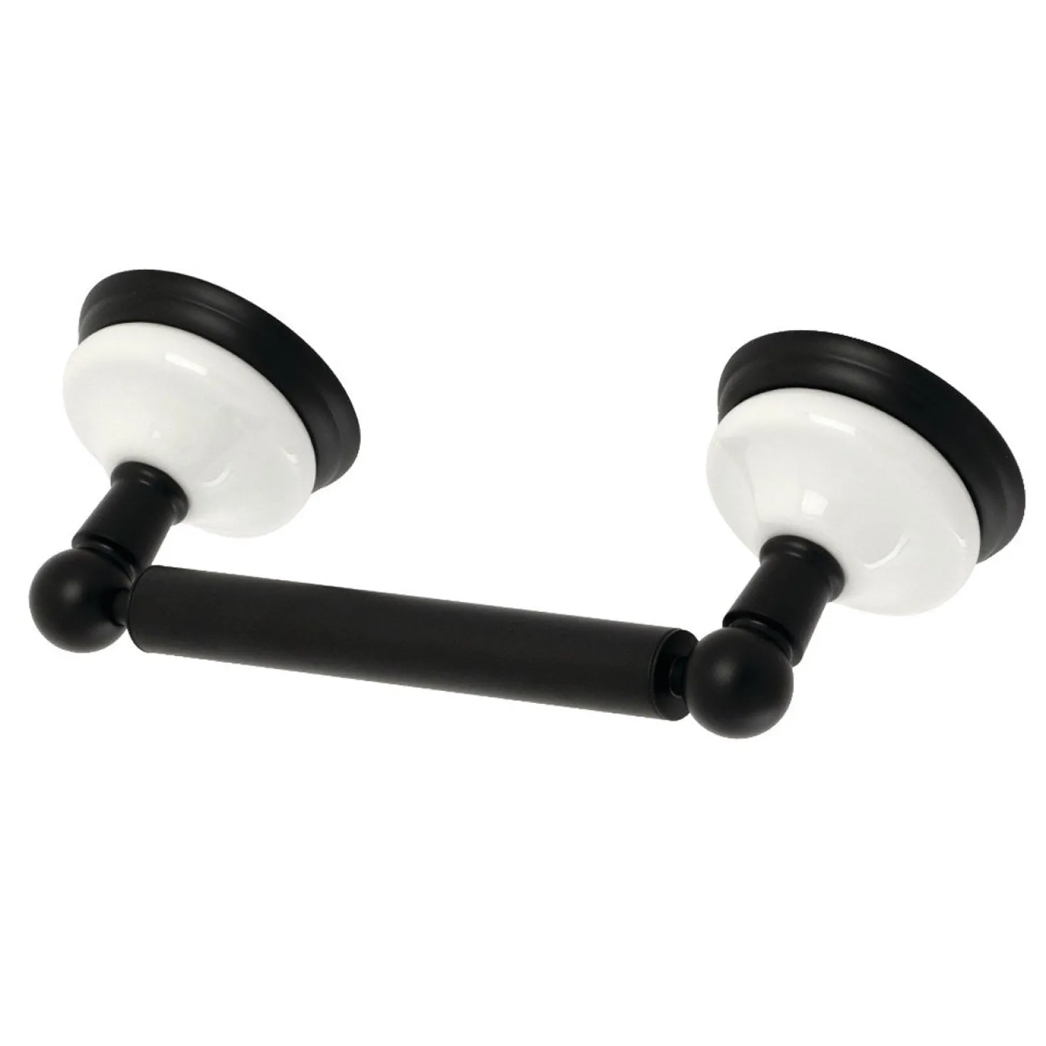 Kingston Brass Victorian Toilet Paper Holder in Matte Black