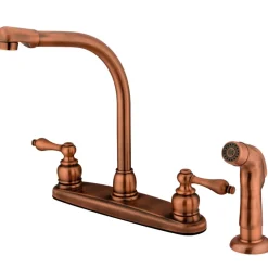 Kingston Brass Victorian Two-Handle Centerset Kitchen Faucet