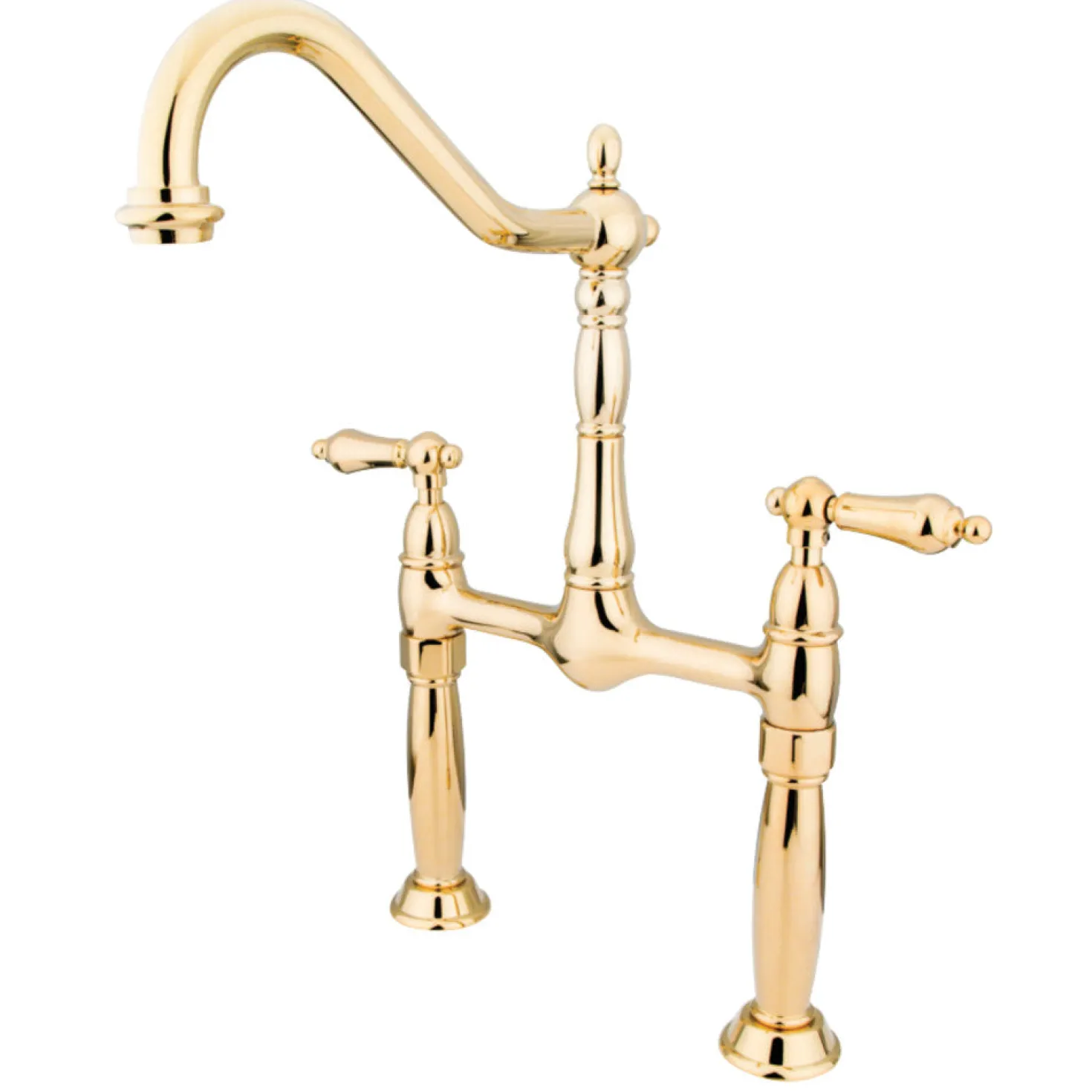 Kingston Brass Victorian Two Handle Vessel Sink Faucet