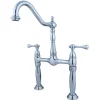 Kingston Brass Victorian Two-Hole Vessel Sink Faucet