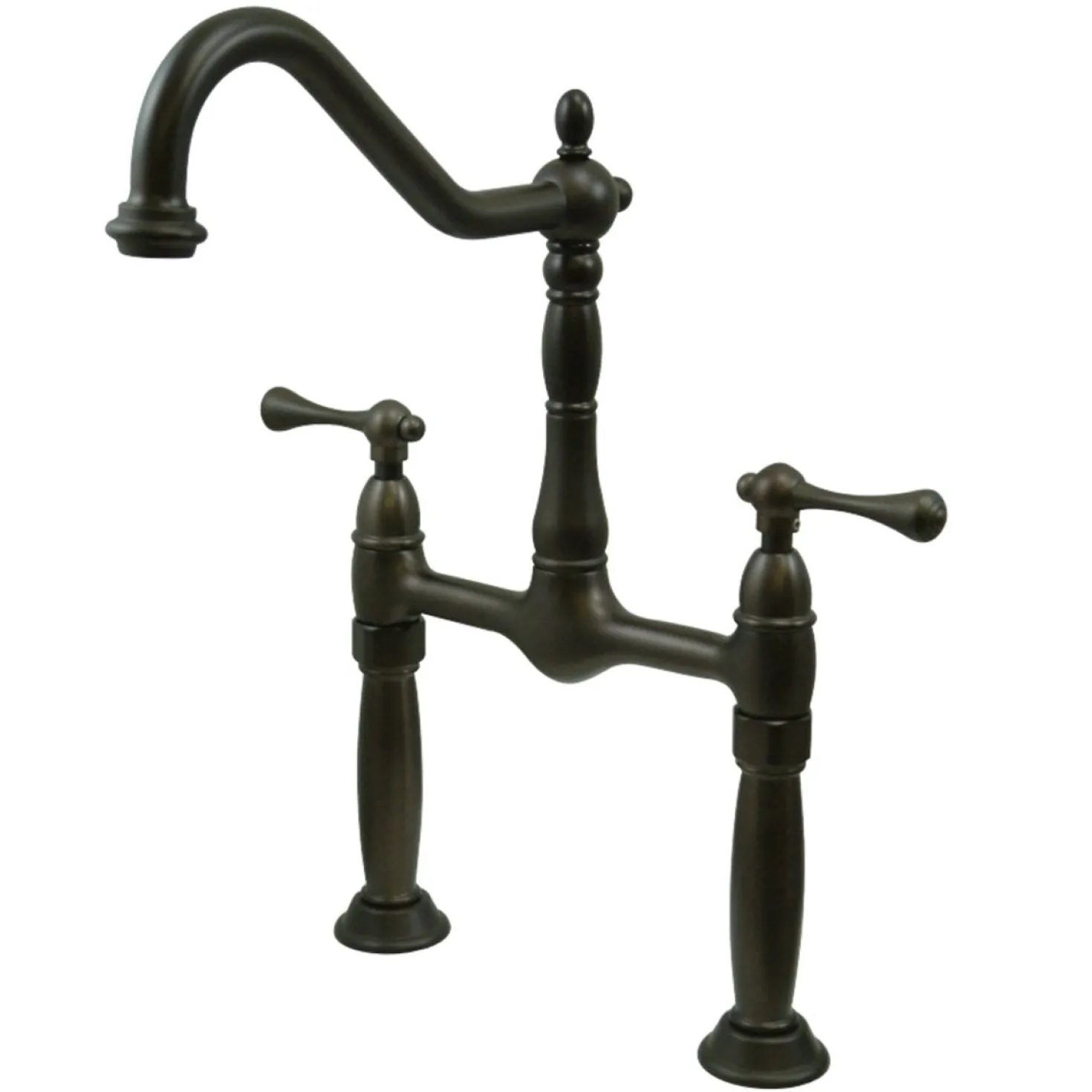 Kingston Brass Victorian Two-Hole Vessel Sink Faucet