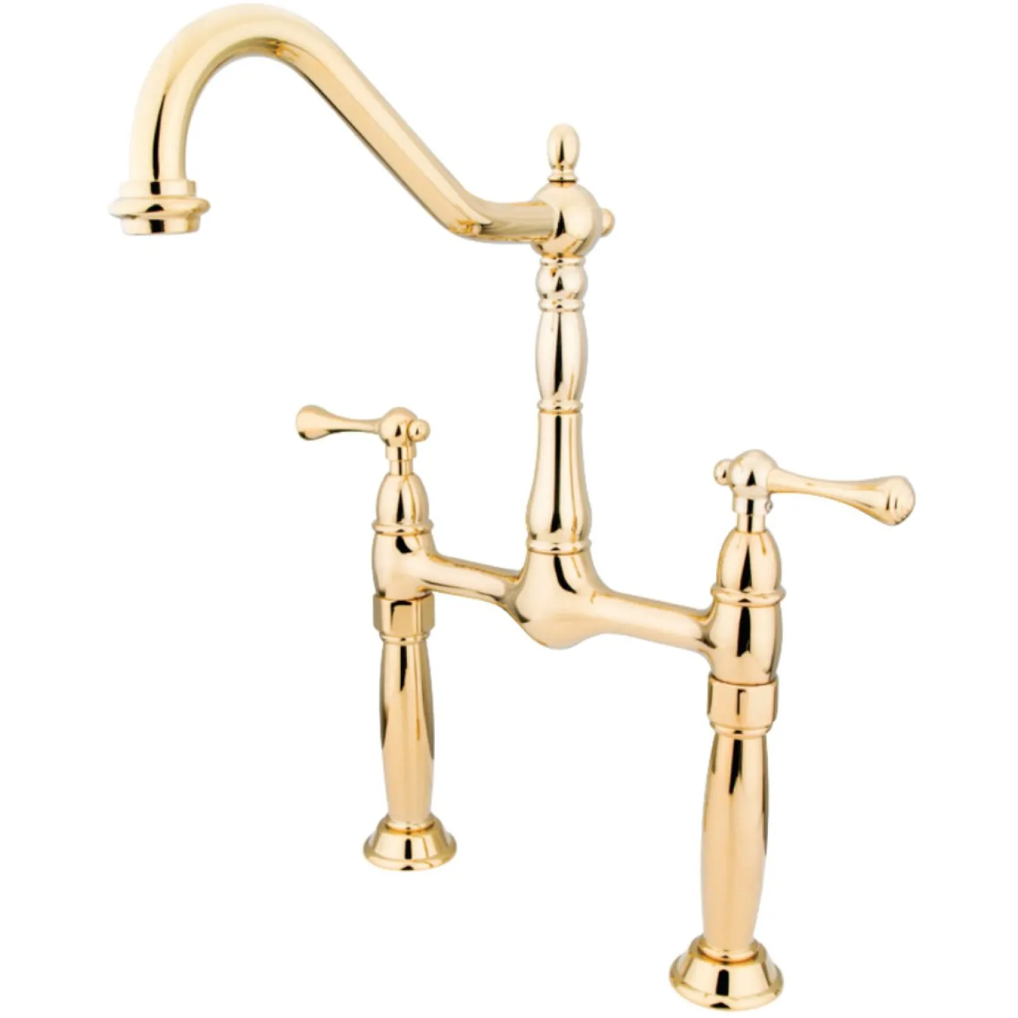 Kingston Brass Victorian Two-Hole Vessel Sink Faucet