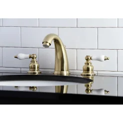 Kingston Brass Victorian Two-Handle 8-Inch Widespread Bathroom Faucet
