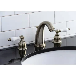 Kingston Brass Victorian Two-Handle 8-Inch Widespread Bathroom Faucet