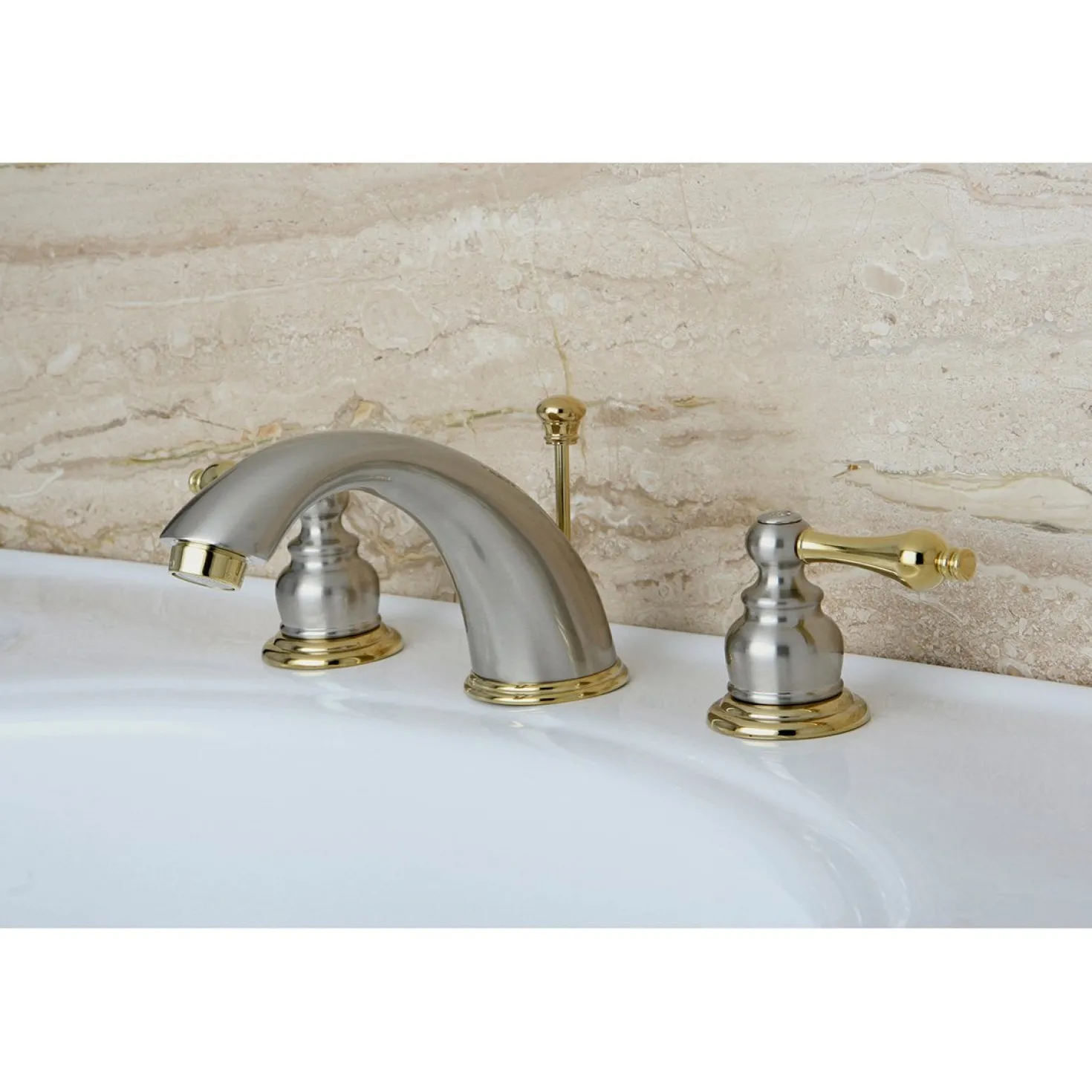 Kingston Brass Victorian Widespread Bathroom Faucet