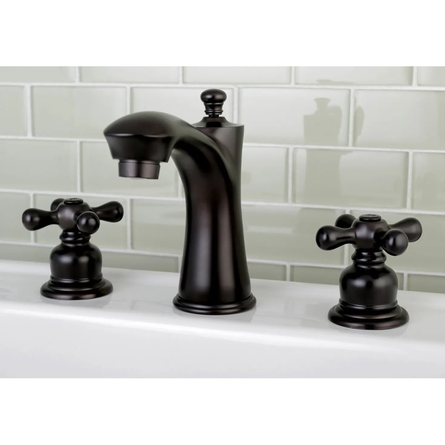 Kingston Brass Victorian 8" Widespread Bathroom Faucet