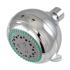 Kingston Brass Vilbosch 5-Setting Shower Head in Polished Chrome