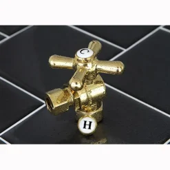Kingston Brass Vintage Angle Stop with 3/8