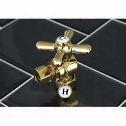 Kingston Brass Vintage Angle Stop with 3/8