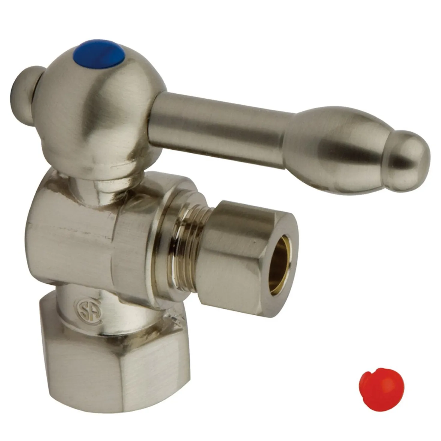 Kingston Brass Vintage Angle Stop with 1/2" IPS x 3/8" OD Compression