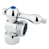 Kingston Brass Vintage Angle Stop with 1/2" IPS x 3/4" Hose Thread