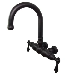 Kingston Brass Vintage 3-3/8" Centers Wall Mount Clawfoot Tub Filler