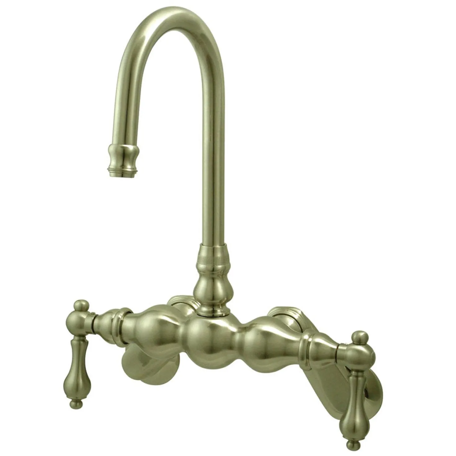 Kingston Brass Vintage Classic Wall Mount Clawfoot Tub Filler Faucet