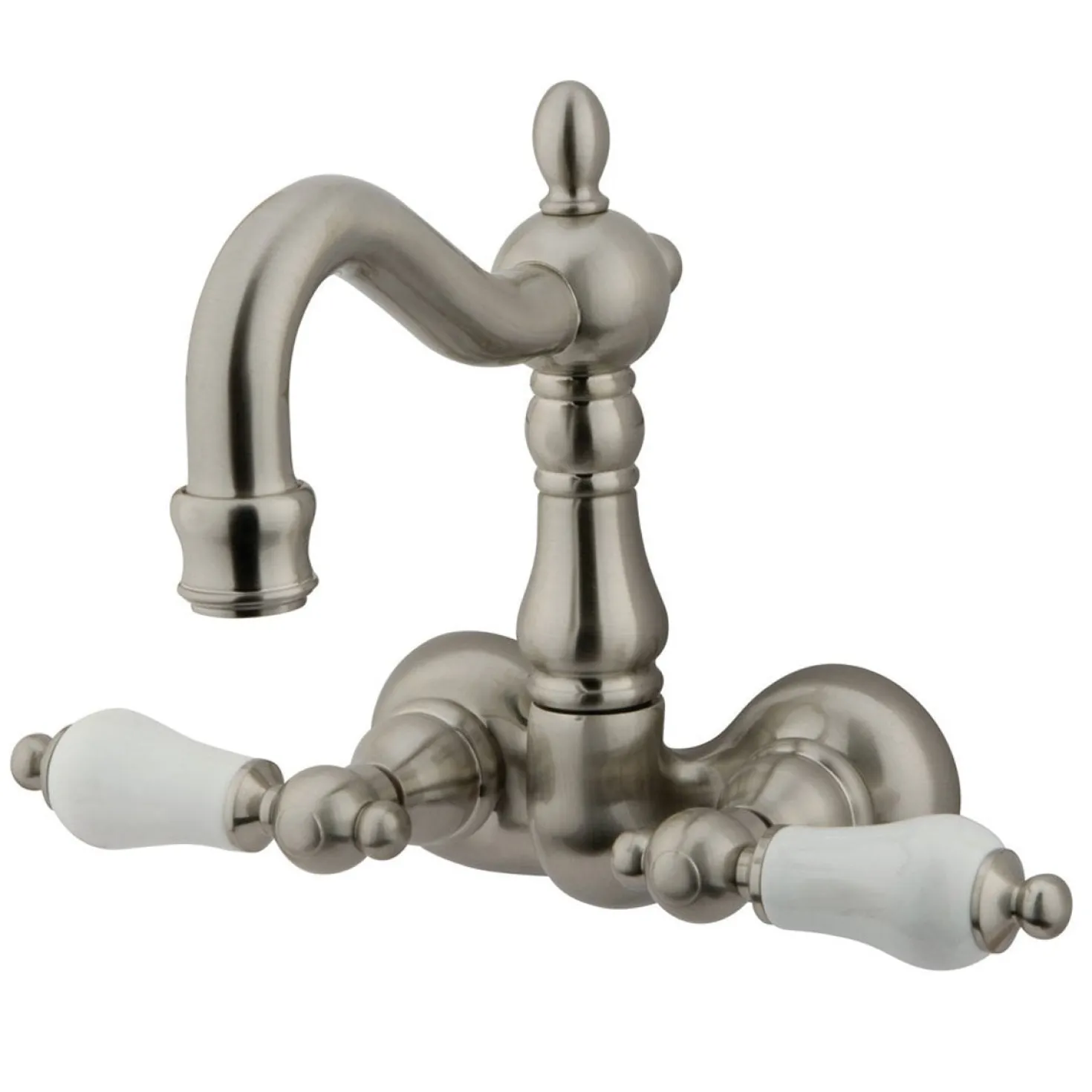 Kingston Brass Vintage Classic 3-3/8" Wall Mount Clawfoot Tub Filler