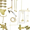 Kingston Brass Vintage Clawfoot Tub Package with 22" Supply Lines and 62" Shower Riser
