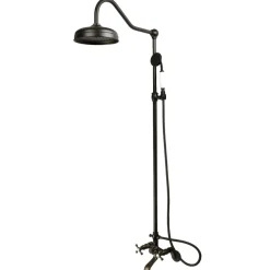 Kingston Brass Vintage Clawfoot Tub Shower Combination