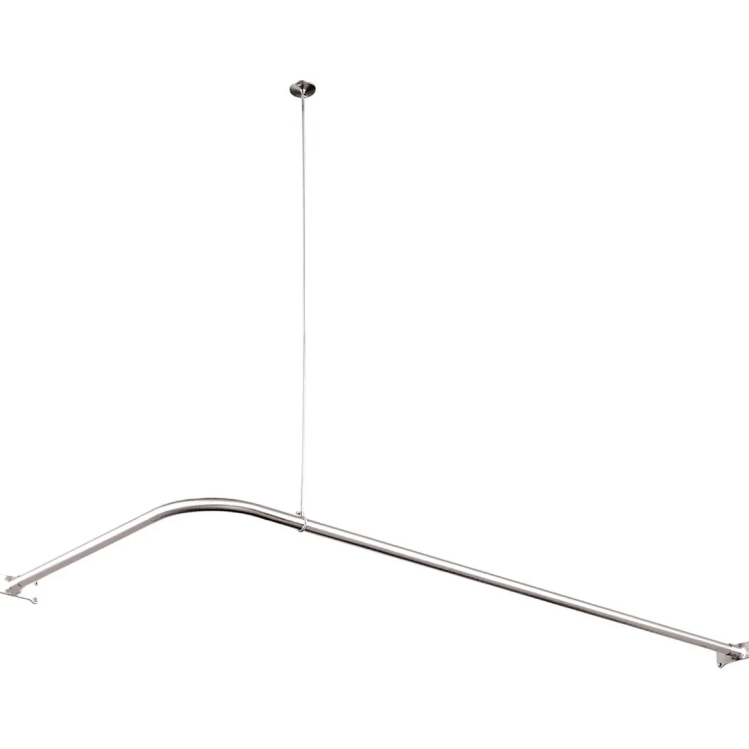 Kingston Brass Vintage Corner Shower Rod