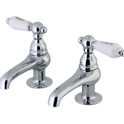 Kingston Brass Vintage Deck Mount Basin Faucet