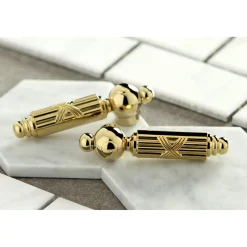 Kingston Brass Vintage Deck Mount 2-Handle 4-Inch Centerset Bathroom Faucet
